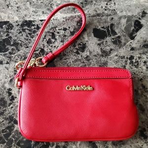 CK Red Wristlet